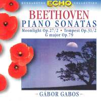 Beethoven: Piano sonatas 14, 17, 25