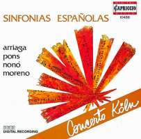 Sinfonias Españolas - Arriaga, Pons, Nonó, Moreno