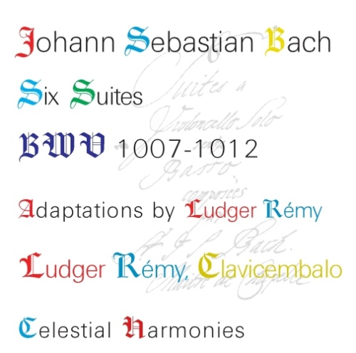Bach: Suites BWV 1007-1012 - suity na wiolonczelę w transkrypcji na klawesyn