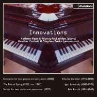 Innovations - Music for two pianos [& percussion]