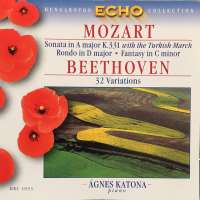 Mozart / Beethoven: Piano sonata no 11,