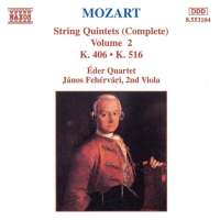 MOZART: String Quintets Vol. 2, K. 406 and K. 516