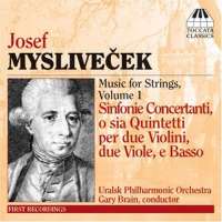 Myslivecek: Works for Strings, Vol 1