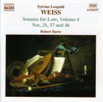WEISS: Sonatas for Lute Vol. 4