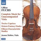 Fuchs: Complete Music for Unaccompanied Viola