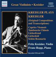 Kreisler Plays Kreisler (1936-1938)