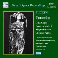 PUCCINI: Turandot