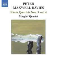 DAVIES: Naxos Quartets Nos. 3 and  4