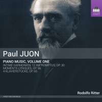Juon: Piano Music Vol. 1