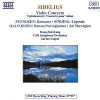 Sibelius: Violin Concerto / SINDING: Legende / HALVORSEN: Norwegian Dances
