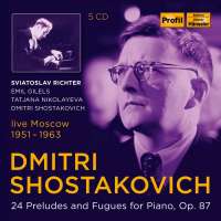 Shostakovich: 24 Preludes and Fugues for Piano, Op. 87