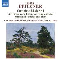 Pfitzner: Complete Lieder Vol. 4
