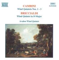 CAMBINI/BRICCIALDI: Wind Quintets