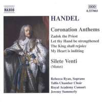 HANDEL: Coronation Anthems