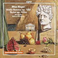 REGER: Works for violin and piano vol. 5