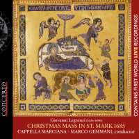 Legrenzi: Christmas Mass in St. Mark 1685