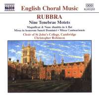 RUBBRA: Nine Tenebrae Motets; Magnificat and Nunc Dimittis