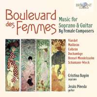 Music for Soprano & Guitar by 19th Century Female Composers