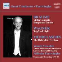 BRAHMS: Violin Concerto / WAGNER: Siegfried Idyll