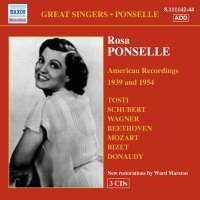 PONSELLE Rosa - American recordings 1939 & 1954