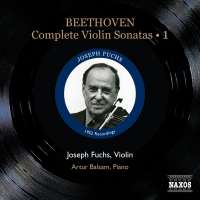Beethoven:  Complete Violin Sonatas Vol. 1
