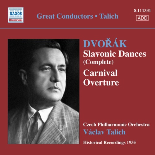 Dvorak: Slavonic Dances, Carnival, Overture, rec. 1935