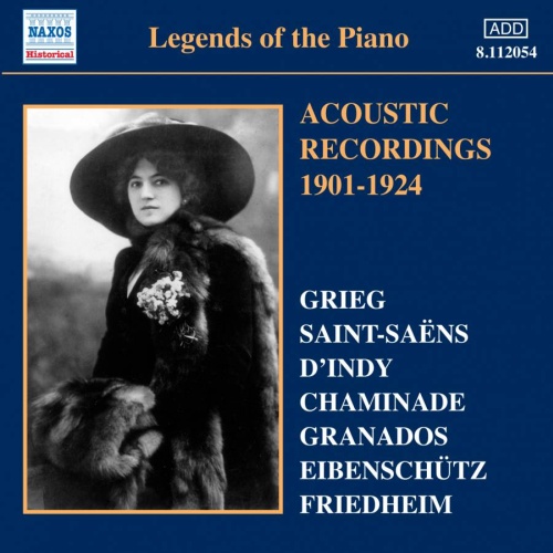 Legends of the Piano - Acoustic Recordings 1901-24 recordings