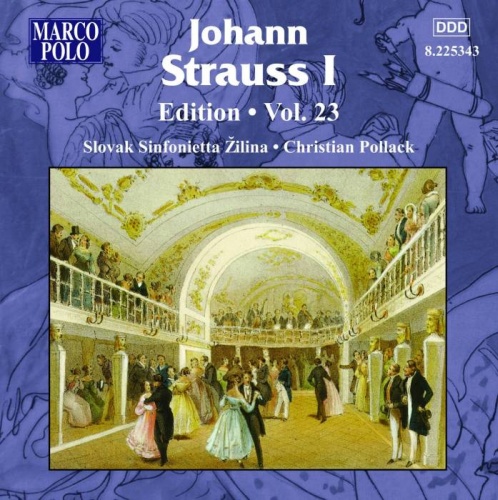 Strauss Johann Edition Vol.23 - polki, walce, marsze