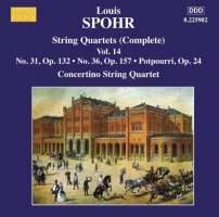 Spohr: String Quartets Vol. 14 - Nos. 31 and 36