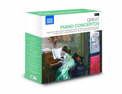 GREAT PIANO CONCERTOS (10 CD)