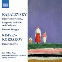Kabalevsky: Piano Concerto No. 3 / Rimsky-Korsakov: Piano Concerto in C