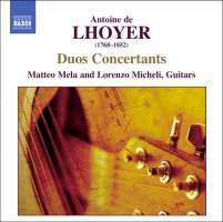 LHOYER Antoine de - 3 Duos Concertants