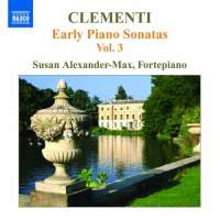 Clementi: Early Piano Sonatas Vol. 3