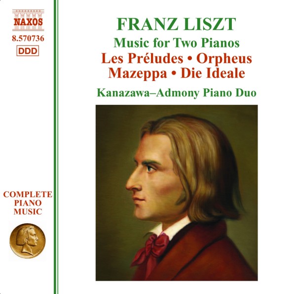 Liszt: Music for 2 Pianos -  Les Preludes, Orpheus, Mazeppa, Die Ideale (Piano Music Vol. 29)