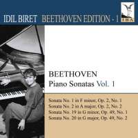 IDIL BIRET BEETHOVEN EDITION 1 - Piano Sonatas Vol. 1 - Nos. 1, 2, 19 & 20