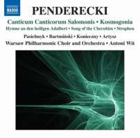 Penderecki: Canticum Canticorum Salomonis, Kosmogonia
