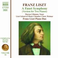 Liszt: Complete Piano Music Vol. 34 - A Faust Symphony - Version for 2 Pianos
