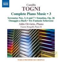 Togni: Complete Piano Music Vol. 3