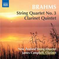 Brahms: String Quartet No. 3; Clarinet Quintet