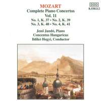 Mozart: Piano Concertos 1-4