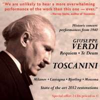 Verdi: Requiem Mass & Te Deum