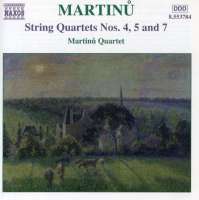 MARTINU: String Quartets Vol. 3