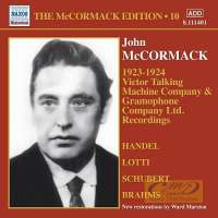 McCormack Edition Vol. 10 - nagr. 1923-1924