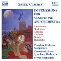 Impressions For Saxophone And Orchestra