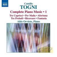 Togni: Complete Piano Music Vol. 1