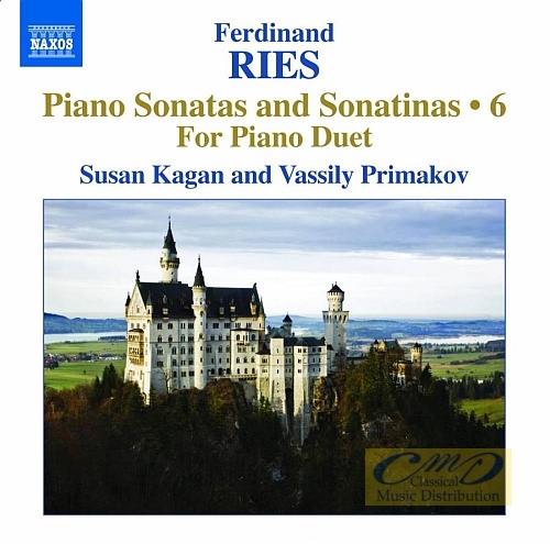 Ries: Piano Sonatas and Sonatinas Vol. 6 - For Piano Duet