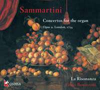 WYCOFANY  Sammartini: Concertos for the organ op. 9