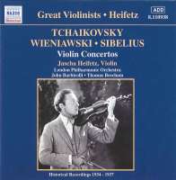 Tchaikovsky/Wieniawski/Sibelius: Violin Concertos