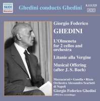 GHEDINI: Concerto detto L'olmoneta, Litanie della Vergine / BACH: Musical Offering (1952)