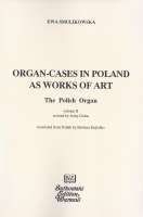 The Polish Organ vol II – Organ Cases In Poland as Works of Art